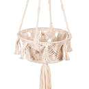 Macrame Hanging Nouveau Plant Cover for Large Planter