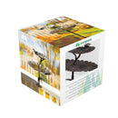 2-in-1 Sunflower Metal Birdbath and Feeder with Mounting Attachment and Stake, 48"H