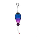 Glass Hanging Hummingbird Feeder, Colorful Ombre
