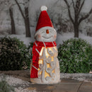 Snowman With Hat 26"H LED,2la2358
