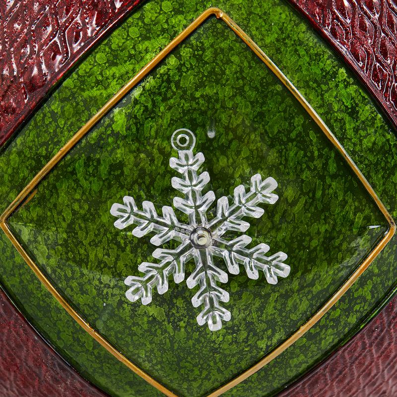 LED Metal Christmas Ornament,2la2590