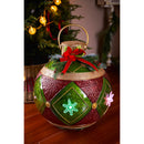 LED Metal Christmas Ornament,2la2590