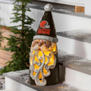 Cleveland Browns Santa LED Statuary, 26"