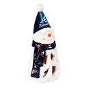 Atlanta Braves Snowman LED Statuary, 8"