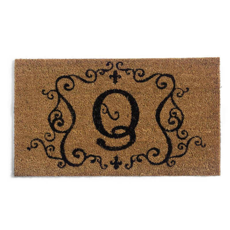 Coir Insert, Monogram "Q"