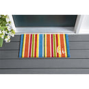 Multicolor Stripes Coir Mat