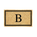 Monogram Coir Mat, Letter  "B"
