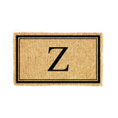 Monogram Coir Mat, Letter  "Z"