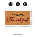 Thankful Coir Mat