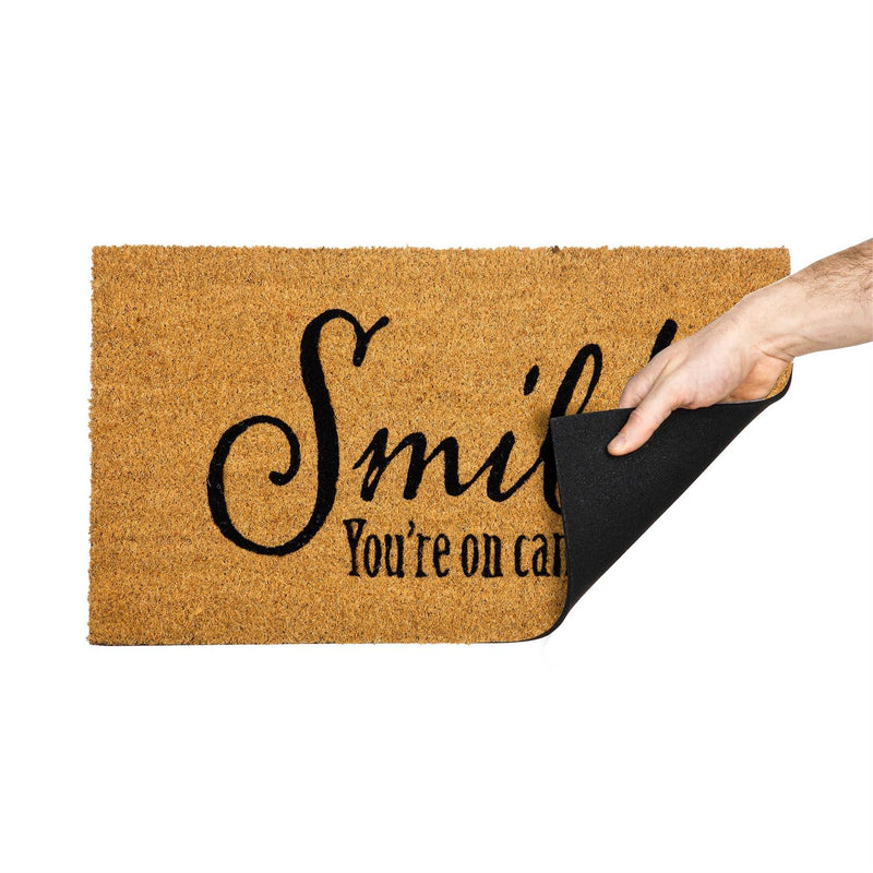 Funny Welcoming Sentiment Coir Mat