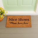 Nice Shoes Coir Mat