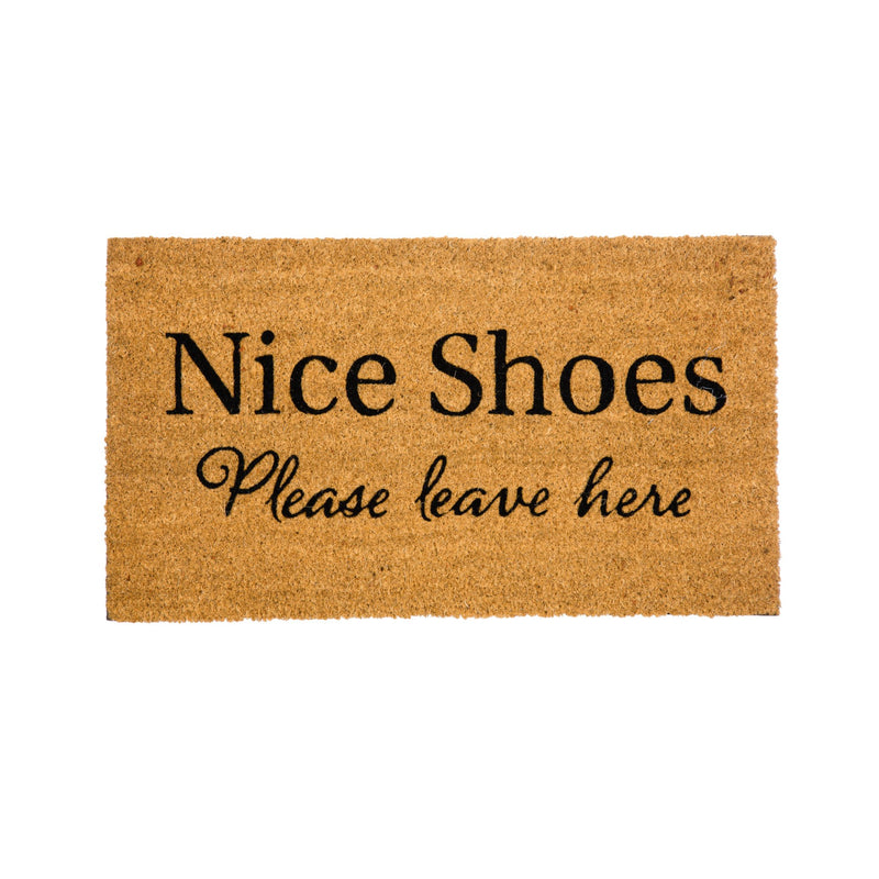 Nice Shoes Coir Mat