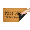 Funny Greeting Coir Mat