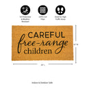 Careful Free-Range Children Coir Mat