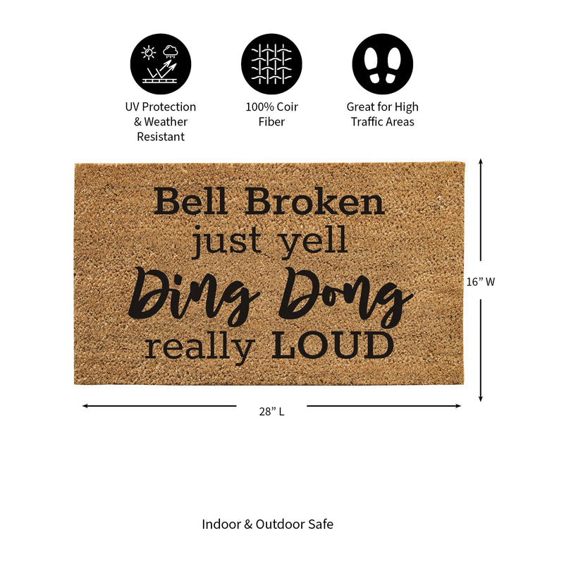 Ding Dong Coir Mat