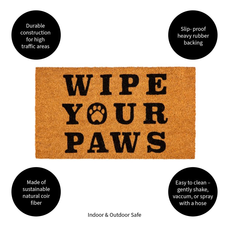 Wipe your paws Coir Mat