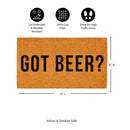 Got Beer? Coir Mat