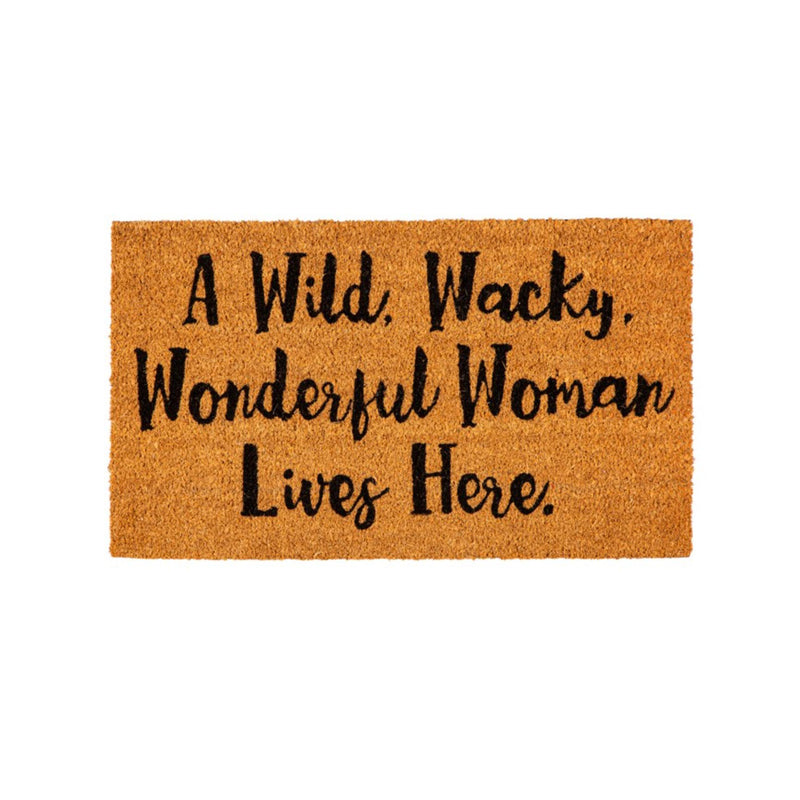 Wonderful Woman Coir Mat