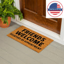 Friends Welcome Coir Mat