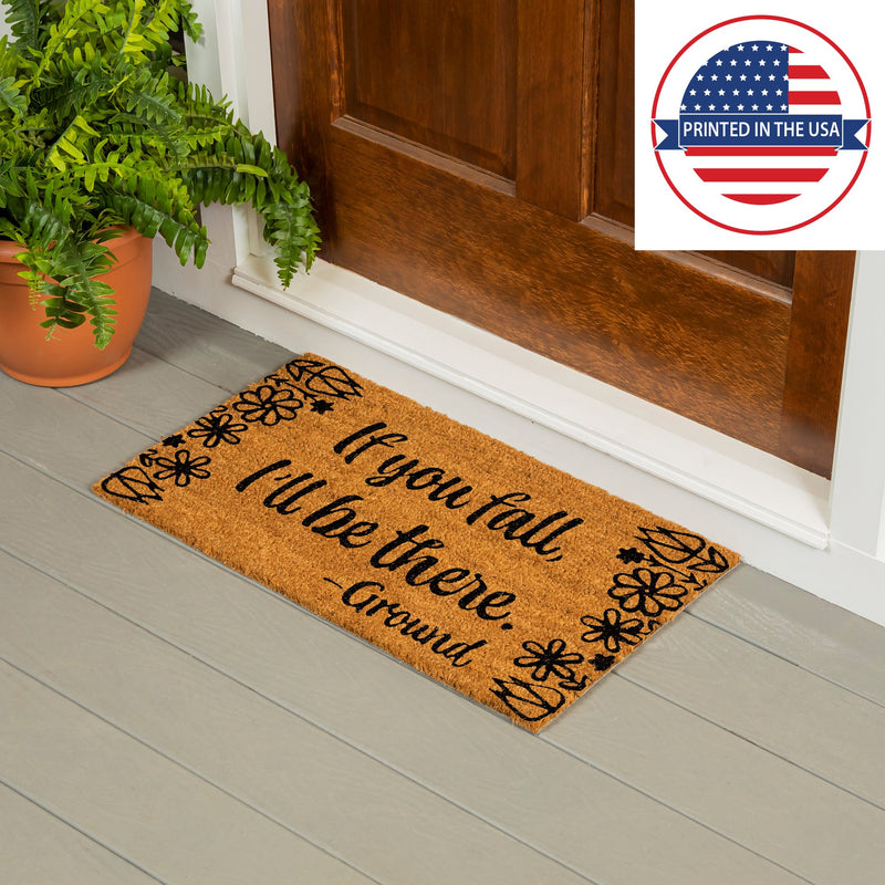 If You Fall Coir Mat