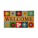 Big Bold Florals Welcome Tiles Coir Mat