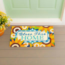 Bless this Home Sunflowers Coir Mat