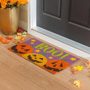 Pumpkin Boo Coir Mat