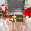 Traditional Santa Portrait Coir Mat