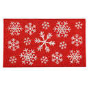 Christmas Snowflake Coir Mat