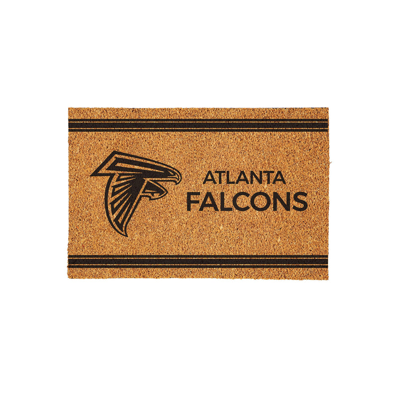 Atlanta Falcons Large One Color Coir Mat, 36"x24"
