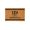 Cincinnati Bengals Large One Color Coir Mat, 36"x24"