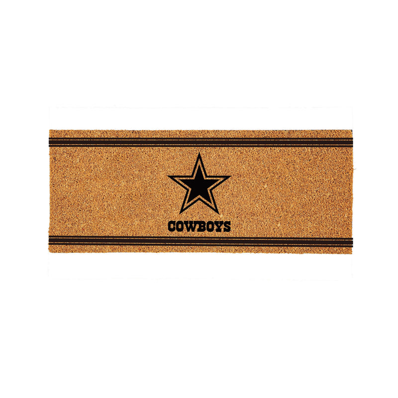 Dallas Cowboys Extra Large One Color Coir Mat, 60"x24"