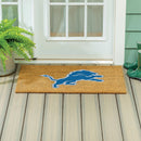 Detroit Lions Large Full Color Coir Mat, 36"x24"