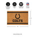 Indianapolis Colts Large One Color Coir Mat, 36"x24"