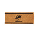 Miami Dolphins Extra Large One Color Coir Mat, 60"x24"