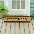 New England Patriots Large One Color Coir Mat, 36"x24"