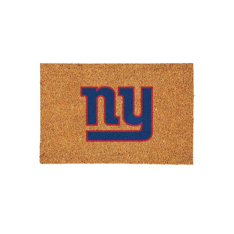 New York Giants Large Full Color Coir Mat, 36"x24"