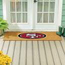 San Francisco 49ers Extra Large Full Color Coir Mat, 60"x24"