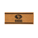 San Francisco 49ers Extra Large One Color Coir Mat, 60"x24"