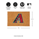 Arizona Diamondbacks Large Full Color Coir Mat, 36"x24"