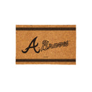Atlanta Braves Large One Color Coir Mat, 36"x24"