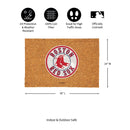 Boston Red Sox Large Full Color Coir Mat, 36"x24"