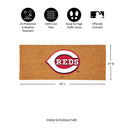 Cincinnati Reds Extra Large Full Color Coir Mat, 60"x24"