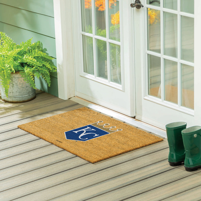 Kansas City Royals Large Full Color Coir Mat, 36"x24"