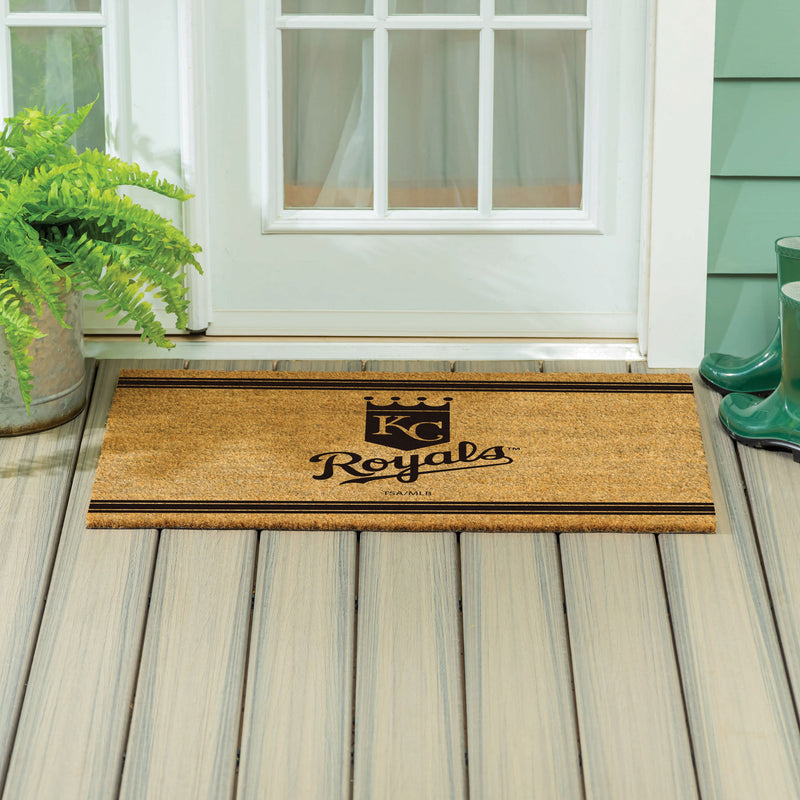 Kansas City Royals Large One Color Coir Mat, 36"x24"