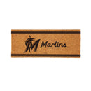 Miami Marlins Extra Large One Color Coir Mat, 60"x24"