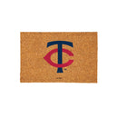 Minnesota Twins Large Full Color Coir Mat, 36"x24"