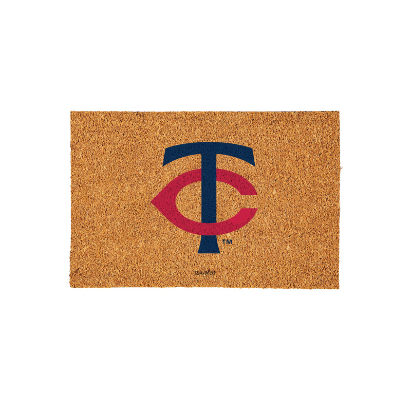 Minnesota Twins Large Full Color Coir Mat, 36"x24"