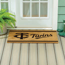 Minnesota Twins Large One Color Coir Mat, 36"x24"