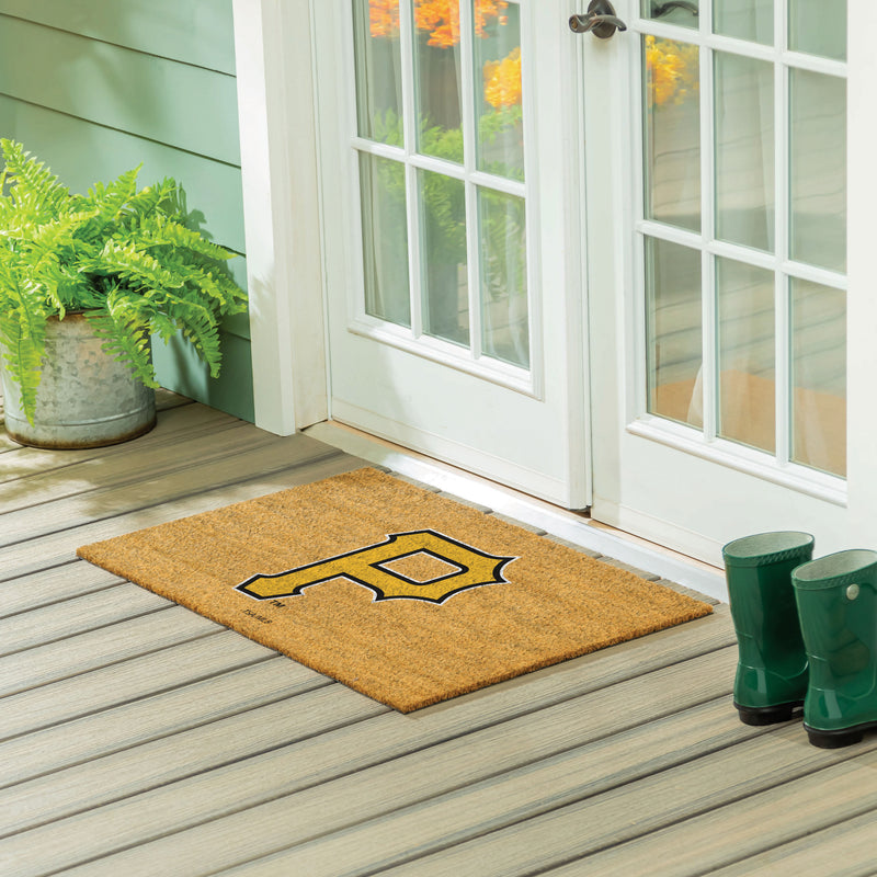 Pittsburgh Pirates Large Full Color Coir Mat, 36"x24"